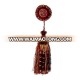 Wholesale china trade antique small key tassel for curtain